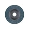 Pferd 4-1/2" x 7/8" A.H. POLIFAN Flap Disc - Z PSF EXTRA STEELOX, Zirconia, 80 Grit, Flat 60461 - alternate 2